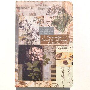European Travel Junk Journal Kraft Paper Diary Vintage Retro Color Illustrations